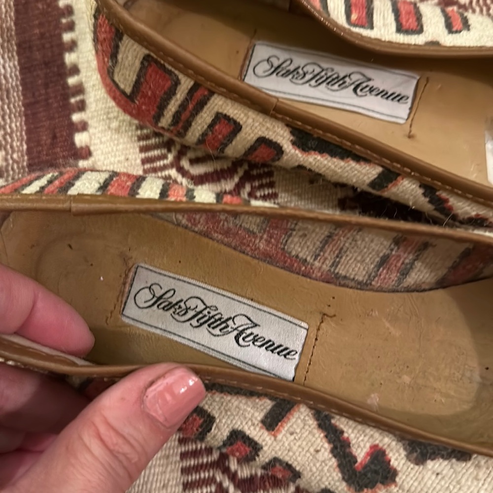 Saks vintage shoes size 7 #0139 - Picture 3 of 8